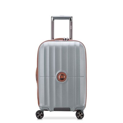 Valise cabine trolley extensible 4 doubles roues   Taille : S,  ST TROPEZ DELSEY PARIS