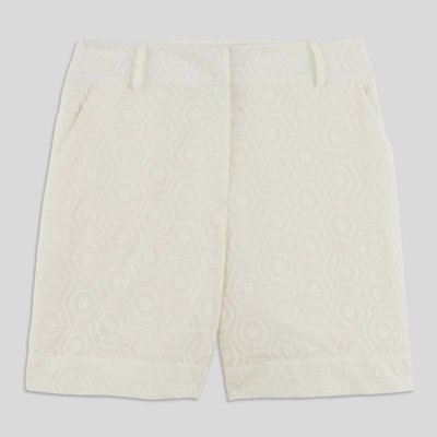 Short brodé en coton, certifié Oeko-Tex MONOPRIX