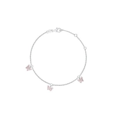 Bracelet en argent 925 et cristal CLEOR