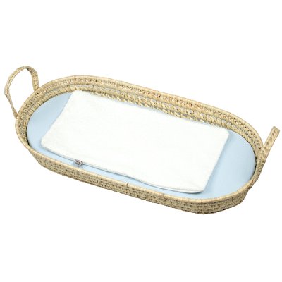 set panier à langer : panier + matelas + drap-housse + tapis JEANNE SEVIRA KIDS