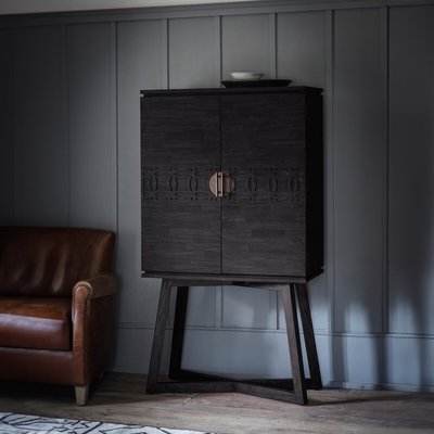 Barauni Boho Wooden Cocktail Cabinet SO'HOME