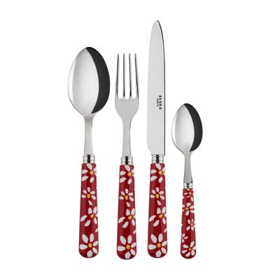 Set de 4 couverts de table, Marguerite SABRE