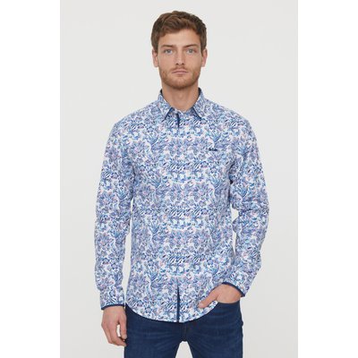 Chemise manches longues coton slim DIMIX LEE COOPER
