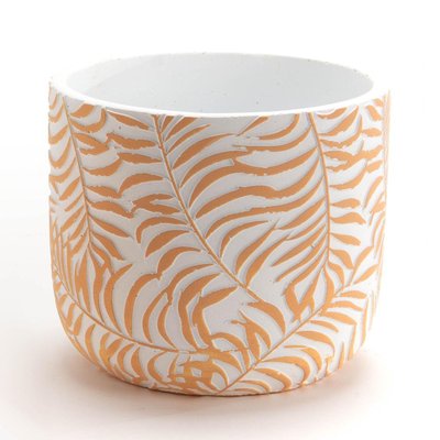 Cache pot  s   grand modèle (lot de 2)-FEUILLE AMADEUS