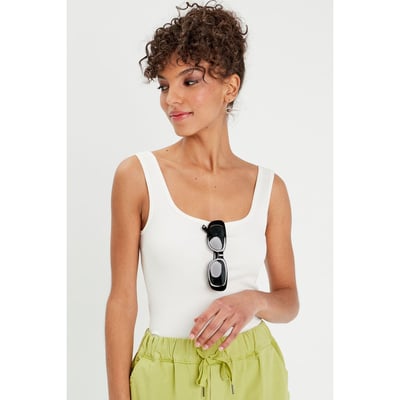 New Western Collier de poitrine en cuir usiné Taille M