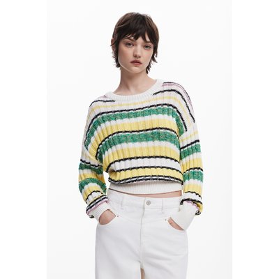 Pull à rayures colorées DESIGUAL