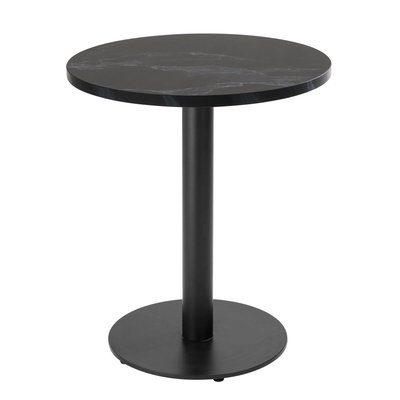 Table ronde en aggloméré avec revêtement mélaminé RIVOLI OVIALA