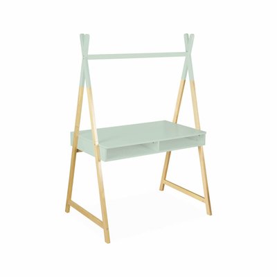 Bureau tipi enfant bois de sapin 2 casiers TOBIAS SWEEEK