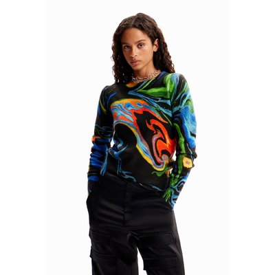 Pull marbré DESIGUAL