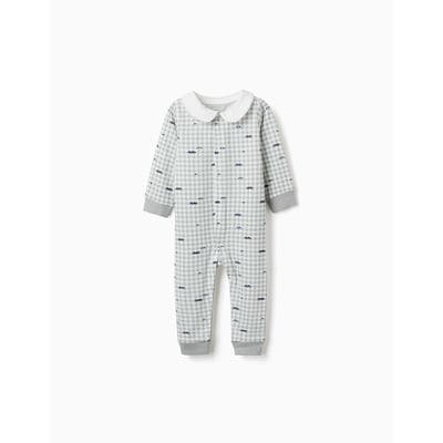 Dors-bien en coton à motif Vichy ZIPPY