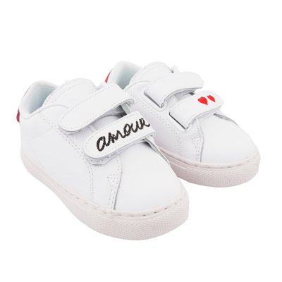 Baskets Enfant En Cuir Mini Edith Amour BONS BAISERS