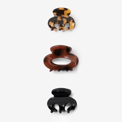Set de 3 petites pinces à cheveux écaille BALABOOSTE
