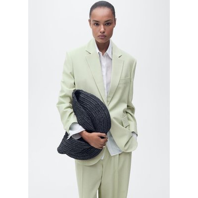 Blazer costume droit MANGO