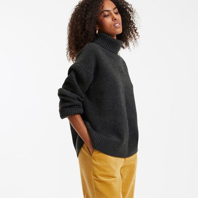 Funnel neck pullover clearance