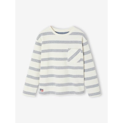 Tee-shirt manches longues effet rayé VERTBAUDET