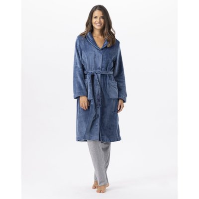 Robe de chambre en peluche flanelle ESSENTIEL H51B LE CHAT