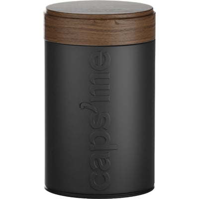 Boite à café à café noire contenance 250g CAPS ME