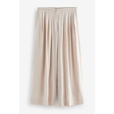 Pantalon large plissé coupe classique NEXT