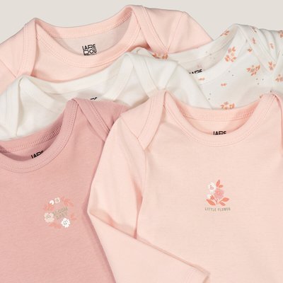 Lot de 5 bodies manches longues LA REDOUTE COLLECTIONS
