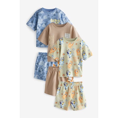 Pyjama short 100 % coton, lot de 3 NEXT