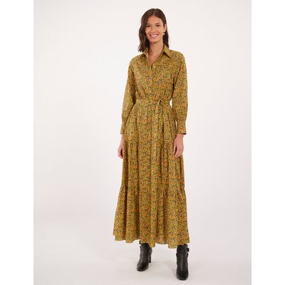 Robe L?�na jaune ?� fleurs INES DE LA FRESSANGE PARIS