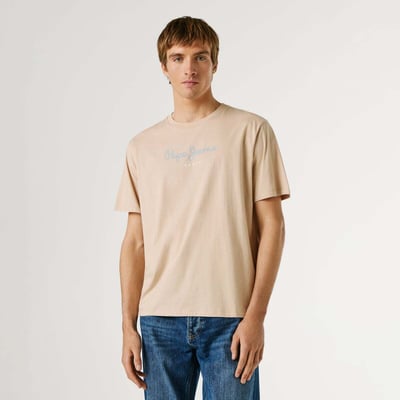 T-Shirt Coupe Regular Avec Logo Imprimé PEPE JEANS