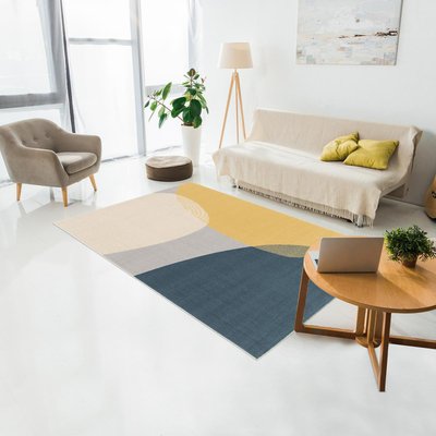 Tapis salon et chambre tissé motif abstrait FLARINE 4 UN AMOUR DE TAPIS
