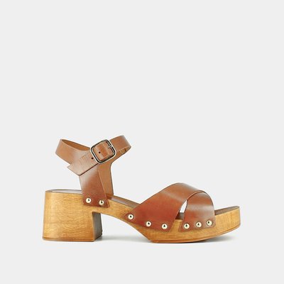 Sandali sabots in pelle Mae Bis JONAK