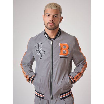 Veste col teddy Style baseball " Baba Collab" PROJECT X