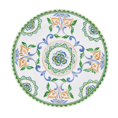 Petite assiette mélamine Evora 22 cm LES JARDINS DE LA COMTESSE