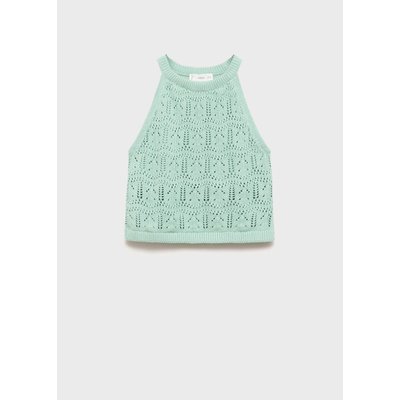 Top maille ajourée MANGO KIDS