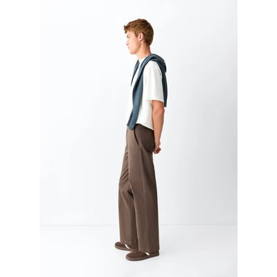 Pantalon droit poches MANGO TEEN