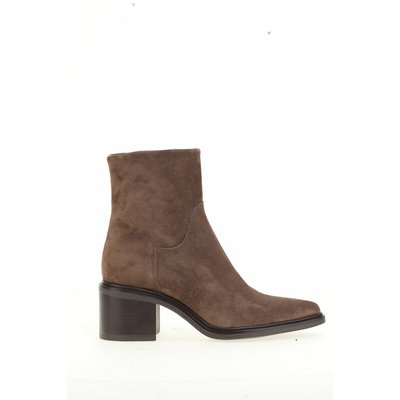 Bottines pointues en cuir suède MJUS