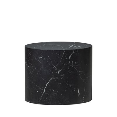 Table d'appoint ovale en bois 40x24cm - QUINT WOOOD