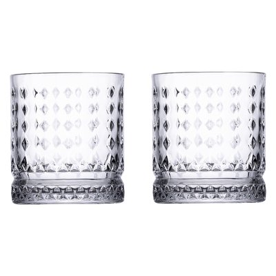 Set of 2 Oxbridge Mixer Glasses RAVENHEAD