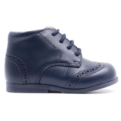 Chaussures premiers pas à lacet en cuir ELIE BONI&SIDONIE