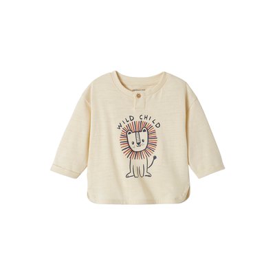 T-shirt motif animal manches longues VERTBAUDET