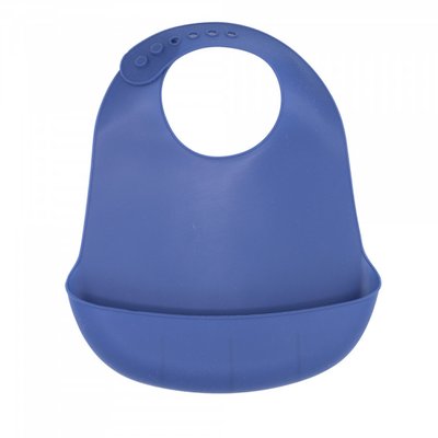Bavoir avec récupérateur en silicone TROIS KILOS SEPT