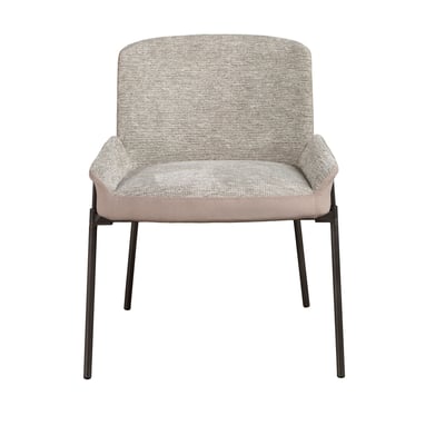 Chaise en tissu et velours ANGEL CERDA