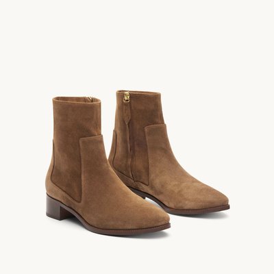 Bottines en cuir suède n°67 RIVECOUR