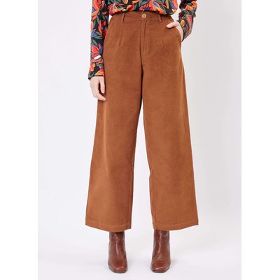 Pantalon large 7/8 en velours NINON PRINCESSE NOMADE