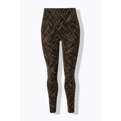 Legging-collant avec motif, matière brillante ULLA POPKEN
