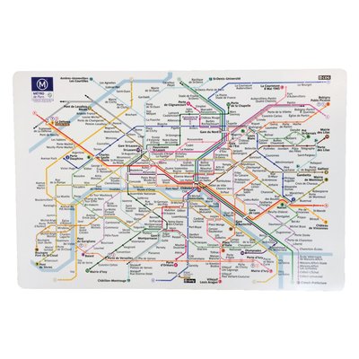 Set de Table Plastique Ratp WINKLER