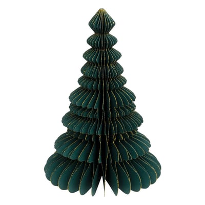 Sapin H30 cm papier vert KAMI ATMOSPHERA