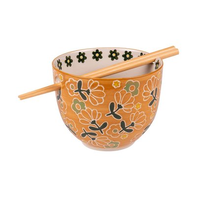Bol avec baguettes Poeny 13 cm TABLE PASSION