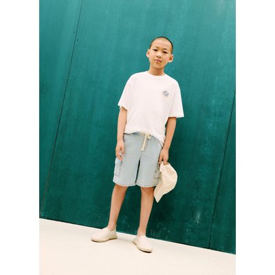 Bermuda en jean cargo MANGO KIDS
