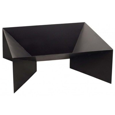 Brasero en acier peint  pieds géométriques 60 cm JARDINDECO