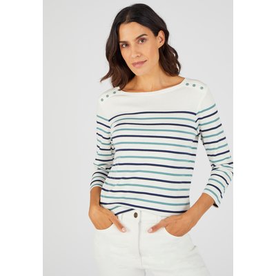 T-shirt rayé maille interlock DAMART