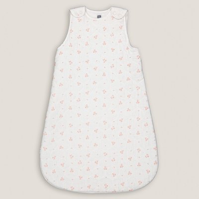 Gigoteuse gaze de coton, imprimée fleurs LA REDOUTE COLLECTIONS