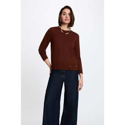 Pull col rond MORGAN